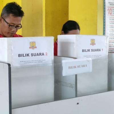 Bapak Ibu Guru Juga Turut Ambil Andil Dalam Pencoblosan